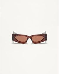Valentino - Rectangular Acetate Eyewear - Lyst