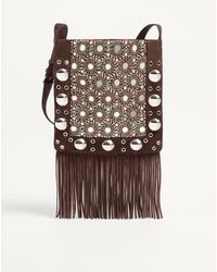 Valentino Garavani - Nellcôte Embroidered Shoulder Bag - Lyst