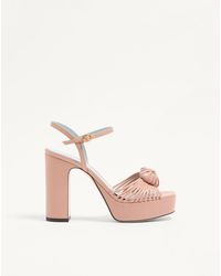 Valentino Garavani - Coeur Royal Platform Sandal - Lyst