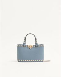 Valentino Garavani - Rockstud Mini Shopping Bag - Lyst