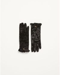Valentino Garavani - Vlogo Signature Chenille Gloves - Lyst
