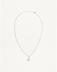 Valentino Garavani - Vlogo Signature Halskette Aus Metall, Perlen Und Swarovski Kristallen Mann - Lyst