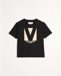 Valentino - Camiseta De Algodón Con Estampado Chez Hombre - Lyst
