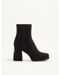 Valentino Garavani - Fawcette Platform Ankle Boot - Lyst