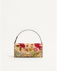 Valentino Garavani - Vain Soft Embroidered Small Shoulder Bag - Lyst