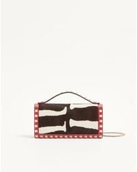Valentino Garavani - Rockstud Wallet With Chain - Lyst