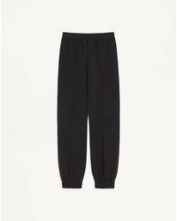 Valentino - Cotton Jogging Trousers With Vgold - Lyst