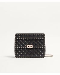 Valentino Garavani - Medium Nappa Rockstud Spike Bag - Lyst
