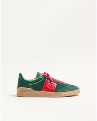 Valentino Garavani - Baskets Basses Upvillage En Croûte De Cuir Et Cuir Nappa De Veau Homme - Lyst