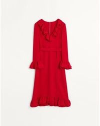 Valentino - Cady Couture Kleid Frau - Lyst