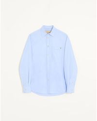 Valentino - Fil À Fil Cotton Shirt With Butterfly Embroidery - Lyst