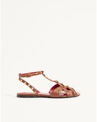 Valentino Garavani - Studdy Kidskin Sandal 36 - Lyst