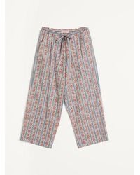 Valentino - Cotton Muslin Pyjama Bottoms With Voyage Imaginaire Print - Lyst