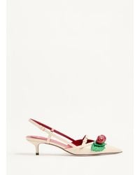 Valentino Garavani - Cherryfic Slingback Pumps - Lyst