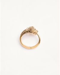 Valentino Garavani - Rigid Metal Zoomorphe Bracelet - Lyst
