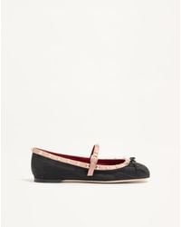 Valentino Garavani - Mary-Jane Rockstud Ballerina - Lyst