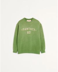 Valentino - Sweatshirt Aus Baumwolle Mit Chez Print Und Stickerei. Mann - Lyst