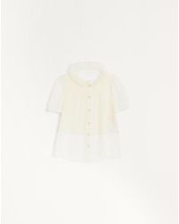 Valentino - Chiffonbluse Frau - Lyst