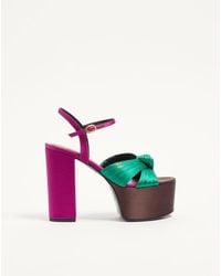 Valentino Garavani - Sandal With Crasher Platform - Lyst