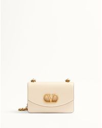 Valentino Garavani - Vain Shoulder Bag In Shiny Calfskin - Lyst