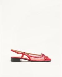 Valentino Garavani - Valet Du Roi Slingback Ballerina - Lyst