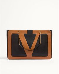 Valentino Garavani - Viva Superstar Large Nappa Leather Shopping Bag - Lyst