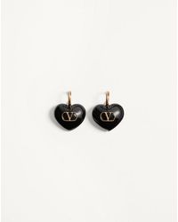 Valentino Garavani - Coeur Royal Earrings - Lyst