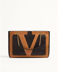 Valentino Garavani - Viva Superstar Medium Nappa Leather Shopping Bag - Lyst