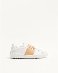 Valentino Garavani - Calfskin Open Sneaker 40.5 - Lyst