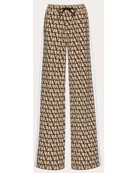 Valentino - Toile Iconographe Double Jersey Trousers - Lyst