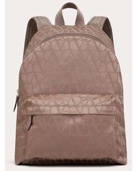 Valentino Garavani - Toile Iconographe Backpack In Technical Fabric - Lyst