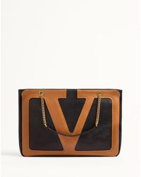 Valentino Garavani - Viva Superstar Medium Nappa Leather Shopping Bag - Lyst