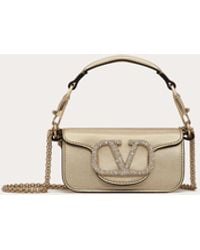 Valentino Garavani - Locò Micro Bag With Chain And Jewel Logo - Lyst