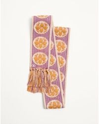 Valentino Garavani - Antibes Cotton Scarf With Fringe - Lyst