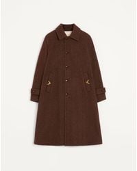 Valentino - Single-Breasted Coat - Lyst