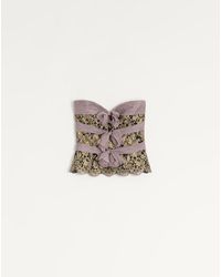 Valentino - Chiffon Top - Lyst