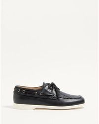 Valentino Garavani - Palm Avenue Kidskin Boat Shoe - Lyst