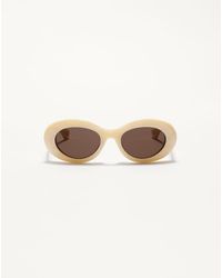 Valentino - Oval Acetate Eyewear - Lyst
