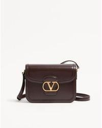 Valentino Garavani - Petit Sac Porté Épaule 9To5 En Cuir De Veau Lisse Femme - Lyst