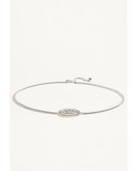 Valentino Garavani - Vlogo Signature Chain Belt With Crystals - Lyst