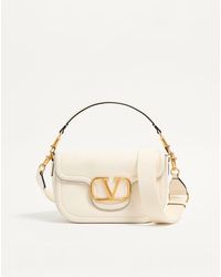 Valentino Garavani - Alltime Grainy Calfskin Shoulder Bag - Lyst