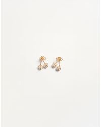 Valentino Garavani - Cherryfic Metal And Swarovski Crystal Earrings - Lyst