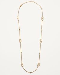 Valentino Garavani - Vlogo Signature Metal Necklace - Lyst