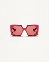 Valentino - Rectangular Acetate Eyewear - Lyst