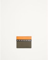 Valentino Garavani - Stud Up Cardholder - Lyst
