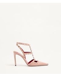 Valentino Garavani - Rockstud Kidskin Pumps 100Mm - Lyst