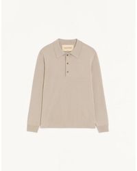 Valentino - Wool Polo Shirt With Vlogo - Lyst