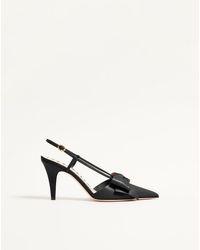 Valentino Garavani - Bowow Slingback Pumps - Lyst