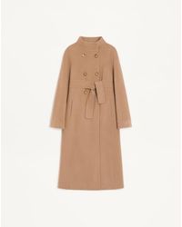 Valentino - Double Kashmir Coat - Lyst