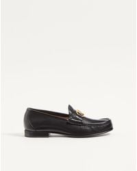 Valentino Garavani - Vlogo Signature Buffalo Loafer 20Mm 35.5 - Lyst